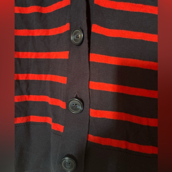 J Crew striped cardigan - Picture 2 of 4